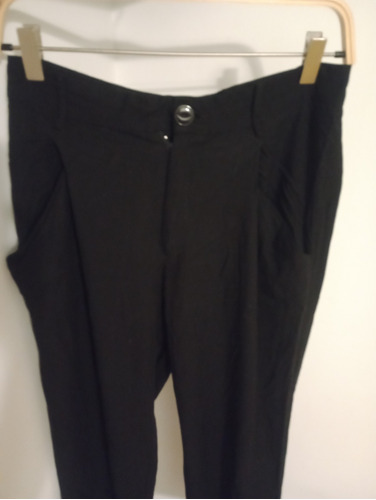 Pantalón Negro Zara Talle S Mum