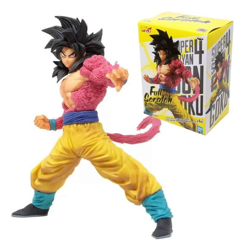 Figura Original Marca Banpresto, Super Saiyan 4 Son Goku