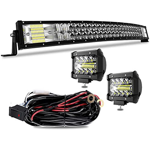 Barra De Luz Led De 32 Pulgadas Curvada Barra De Led Of...