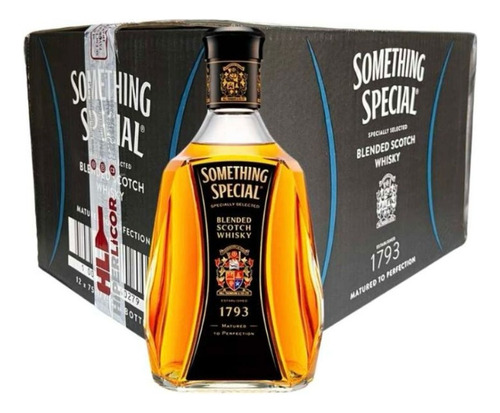 Whisky Something  750ml X Cajas  12 Unidades Envios