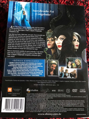 Dvd Once Upon A Time 4ª Temporada Original
