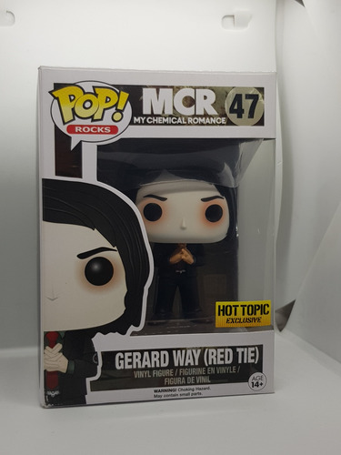 Funko Pop My Chemical Romance Gerard Way (red Tie) Hot Topic