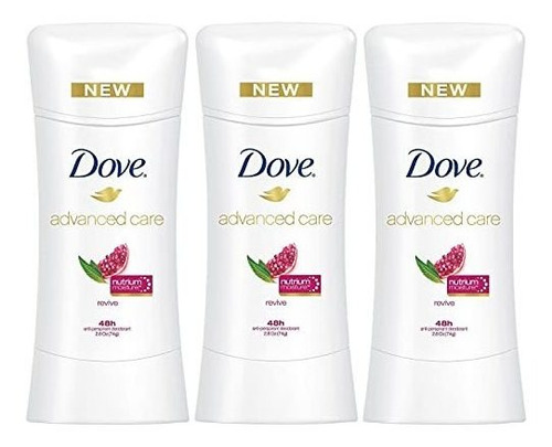 Dove Avanzada Cuidado Desodorante Antitranspirante, Revive 2