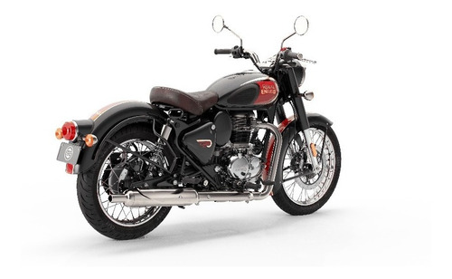 Imagen 4 de 20 de Royal Enfield Classic 350 Halcyon Black Reserva La Tuya Ya!
