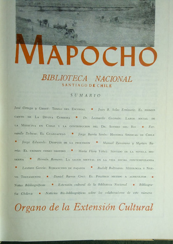 Mapocho.               Biblioteca Nacional. Año Iii. Tomo Iv