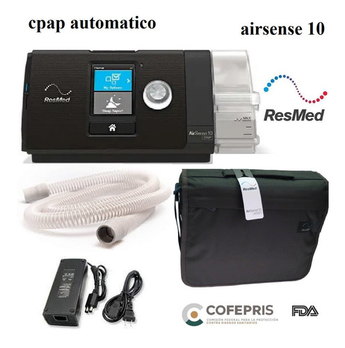 Cpap Para Apnea Del Sueño Resmed Airsense 10s Automatico