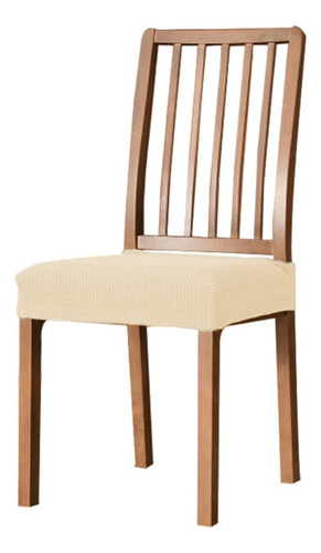 2 Silla De Silla De Estiramiento Asiento De Asiento Beige