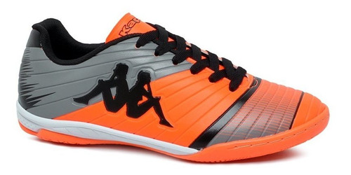 Tênis Futsal Kappa Striker 2 8358 Laranja/preto Original