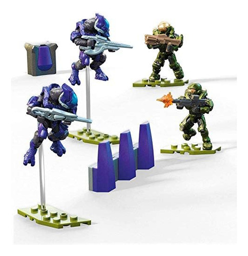 Mega Construx Halo Spartan-iv Team Battle Micro Juego De Con