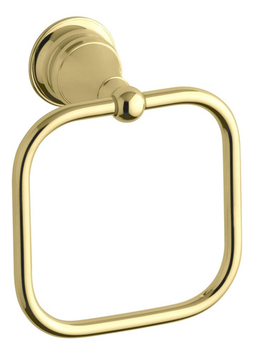 Kohler K-16140-pb Revival Towel Ring  Vibrant Polished Brass