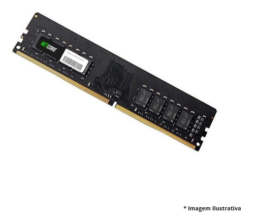 Imagem 1 de 2 de Memoria Para Pc Ddr4 8gb 3200 Netcore - 3191