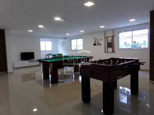 Imagem 13 de 15 de Apartamento Com 02 Dormitórios, Sendo 01 Suíte E 02 Vagas De Garagem, Sacada - Cf33033