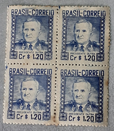 Quadra De Selos Presidente Dutra 1947. 