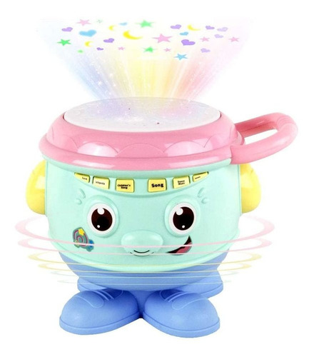 Electronic Music Sound Le Wishtime Baby Musical Drum Toy 