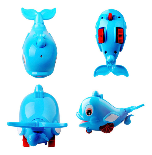 Imagen 2 de 6 de Juguete Para Baño De Niños, Diseño Tierno De Delfín