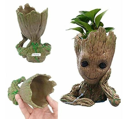 Funtoyworld Creativo Groot Planter Pot Maceta Bebé Groot Pel