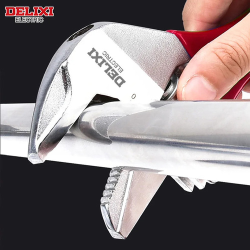 -a Llave De Trinquete Ajustable Con Mango Corto Y Apertura