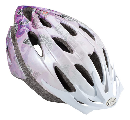 Schwinn Thrasher - Casco Para Bicicleta, Diseño Microshell. Color Rosado/púrpura