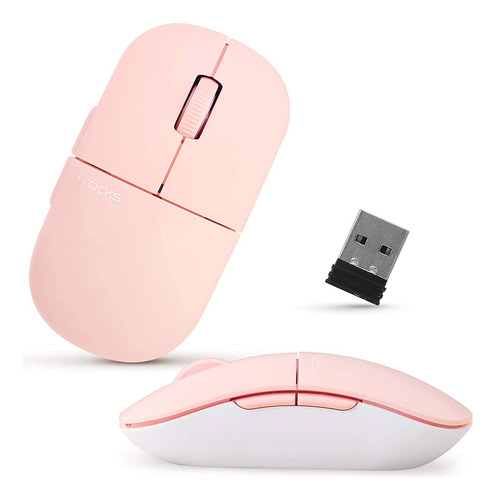 Arcilla Morada De Mouse, En Álmbrico/receptor Usb/dpi Ajusta