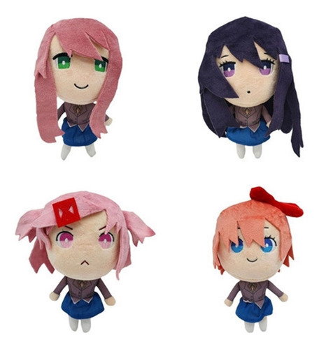 Club De Literatura Doki Doki Muñeca Pelúc Toys 4pcs