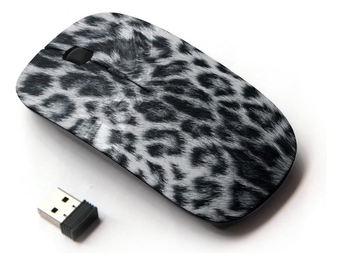 Koolmouse [mouse Inalámbrico Óptico 2.4g [pantera Leopardo P