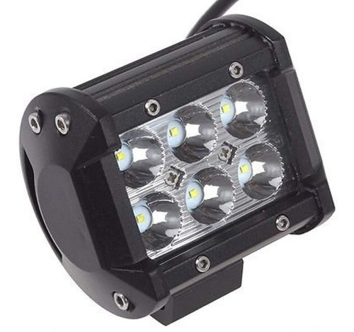 Imagen 3 de 6 de 2 Exploradoras 6 Led 7600lm 48w Fijas Estrober Alta Potencia