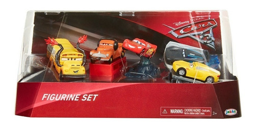 Set De Figuras Cars - Disney Pixar- Jakks Pacific Premium