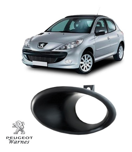 Aro Faro Auxiliar Izq Paragolpe Peugeot 207 Compact 1.9 D