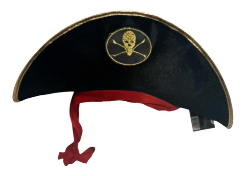 Sombrero Pirata Estampado Y Pañuelo Calavera