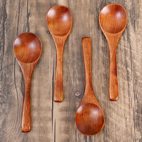 Lj 1 Cuchara De Madera De Mango Largo For Cocina