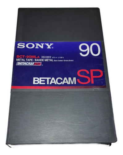 Cassettes Betacam Y U Matic