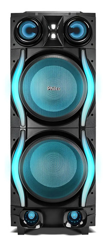 Caixa De Som Amplificada Philco Woofer Duplo 12 Pcxe27000