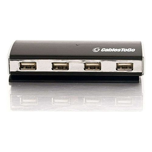 Hub Usb Concentrador Puerto Plateado Cabl Go