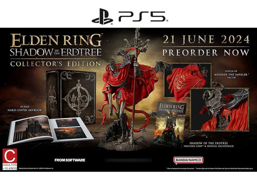 Elden Ring: Shadow Of The Erdtree Collector S Ps5 Físico