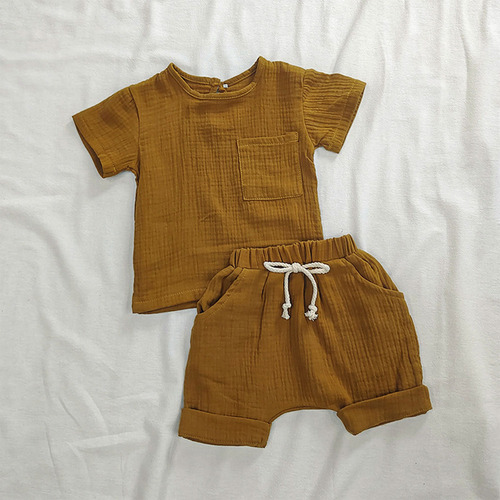 Trajes De Algodón Y Lino For Niños Y Niñas.