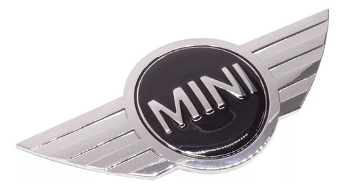 Emblema Mini Cooper De Metal Mide 11,5 De Ancho Y 5 De Alto