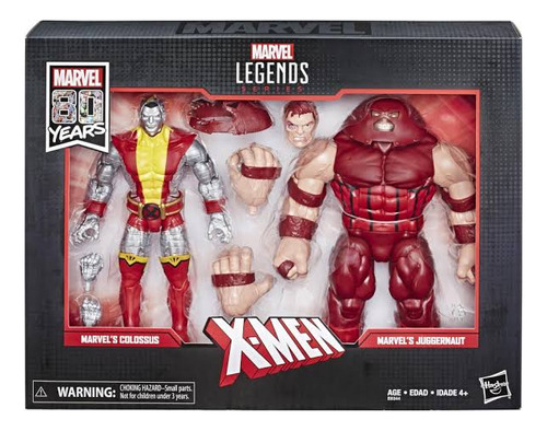 Marvel Legends 80th Anniversary X-men Colossus & Juggernaut