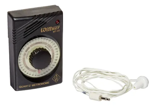 Wittner Mt50 Metrónomo De Cuarzo, Negro