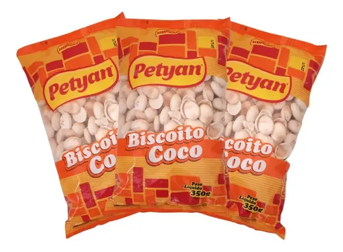 Petyan Spring Kit 15 Petyan Coquinho Pocazoi Bolacha Da Bahia 350g | Frete grátis