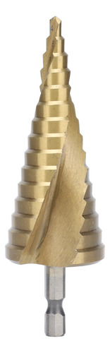 Broca Escalonada Step Bit Fast Change Hss Ti Coated Spiral