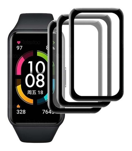 Mica Protectora 3d De Vidrio Para Huawei Honor Band 6