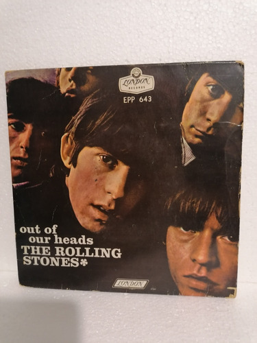 Disco De Acetato De 45 Rpm The Rolling Stones---satisfaccion