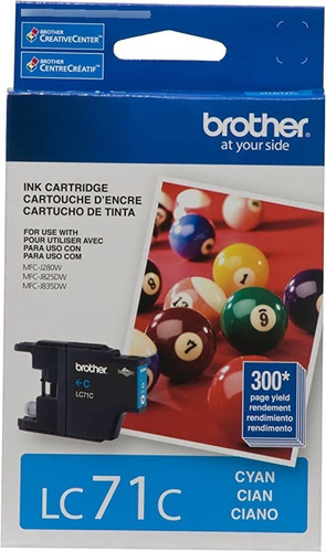 Brother Lc-71cs Cyan Ink Cartridge Por Brother