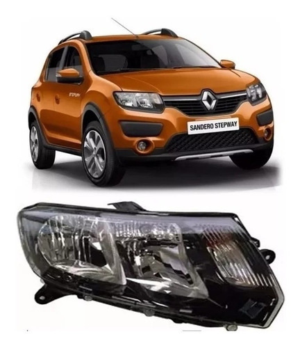 Óptica Renault Sandero  Stepway 2014 2015 2016 2017 2018 Der