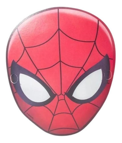 Antifaces Spiderman/hombre Araña X 10 U Personaje Cotillón