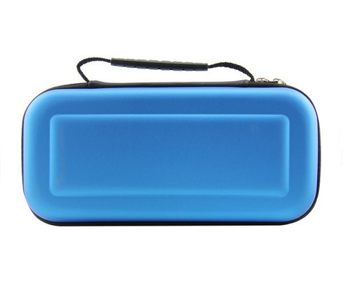 Mochila Rigida Compatible Con Nintendo Switch Azul