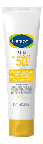 Bloqueador Solar Muy Alta Protección Cetaphil Sun Gel 50ml