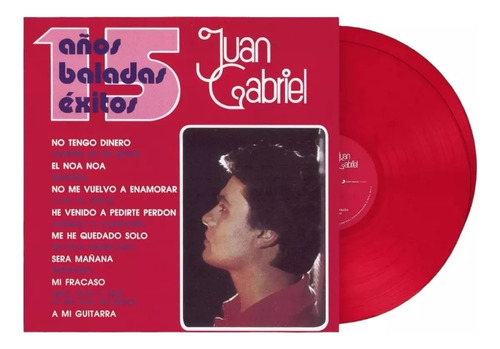 Juan Gabriel 15 Años Baladas Exitos Vinilo Nuevo Obivinilos