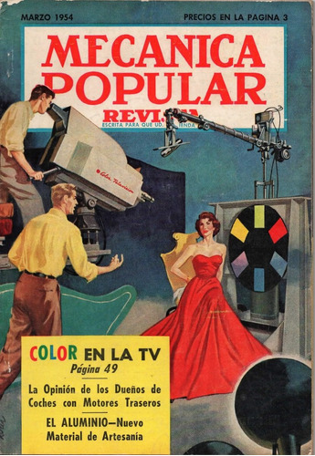 Mecánica Popular - No. 3 - Vol. 14 - Marzo De 1954 - Español
