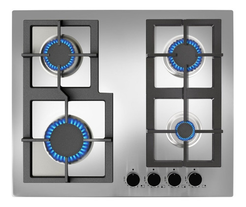 Parrilla Empotrable Gas Teka Efx 60.1 4g Ai Al Dr Ci 60 Cm Color Acero inoxidable